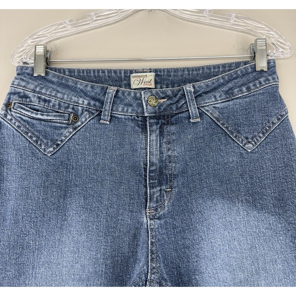 Wrangler Bareback Middle Seam Jeans Actual 29x33 Stretch Denim Generation West